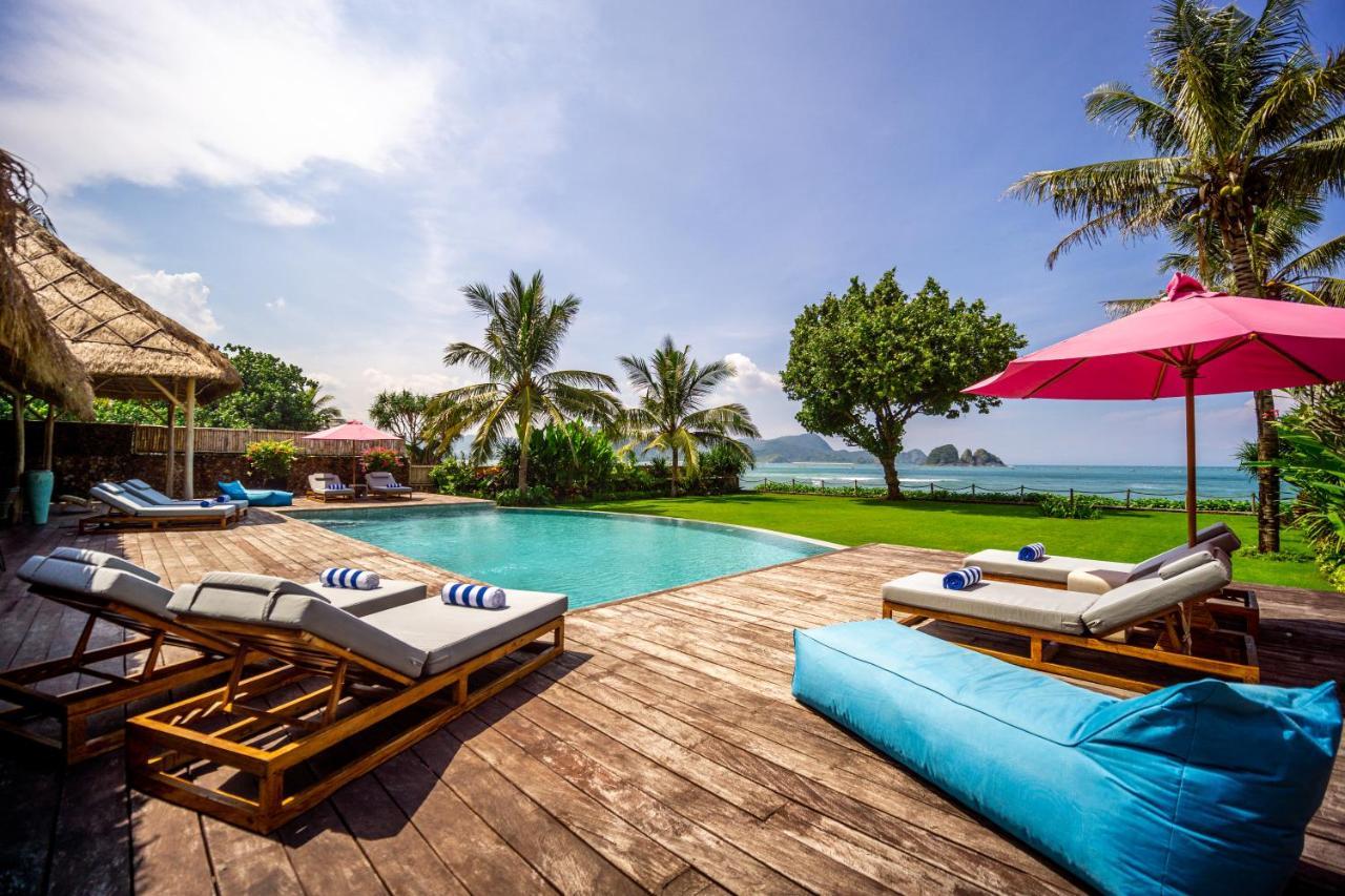 Villa Jac Selong Belanak Exterior foto
